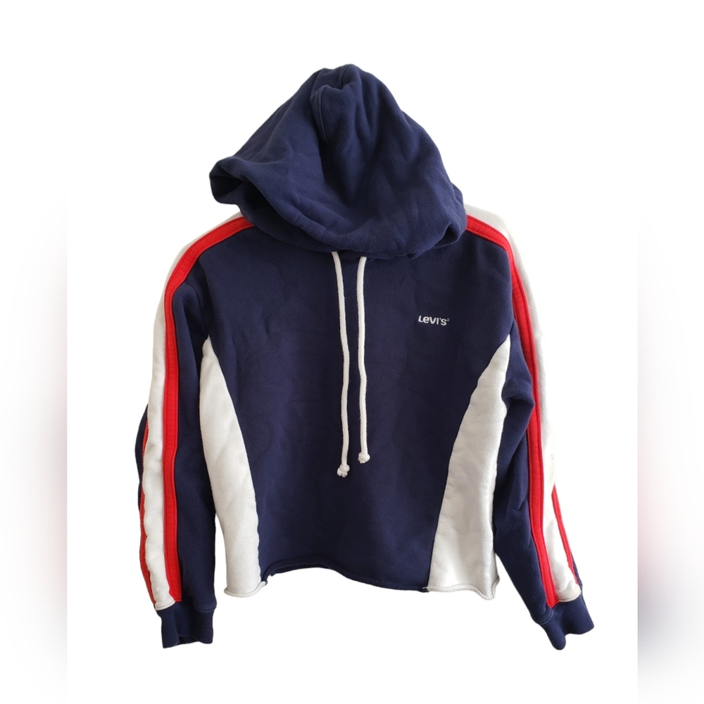 Levi's Cropped Hoodie Sweatshirt Women's XS